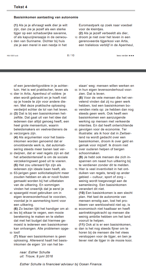 havo nederlands